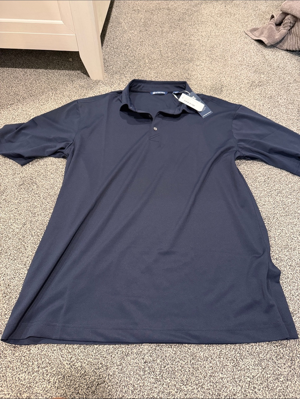Cutter & Buck Navy Short-Sleeve Polo